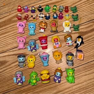 Vintage toy lot - 41 pieces of squishy silicone toys. Spin Master Party Animals